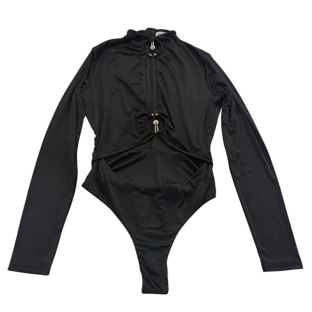 Superdown Sarah Cut Out Top in Black, Size M - Picture 4 of 7